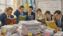 грамотность казахстанских партий