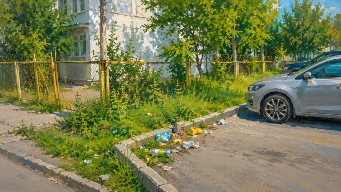 Акимат Бостандыкского района опубликовал отчет об уборке мусора с ИИ-фотографиями